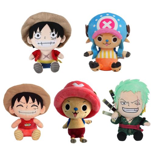 (Mis 3+) ONE PIECE – Peluche 25cm 5ass…x